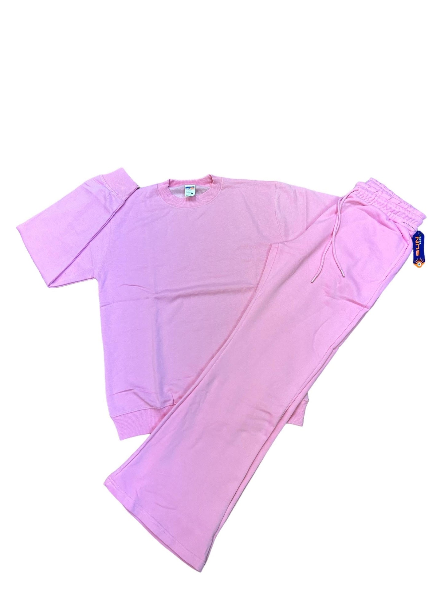 Crewneck and Stacked Pants Set