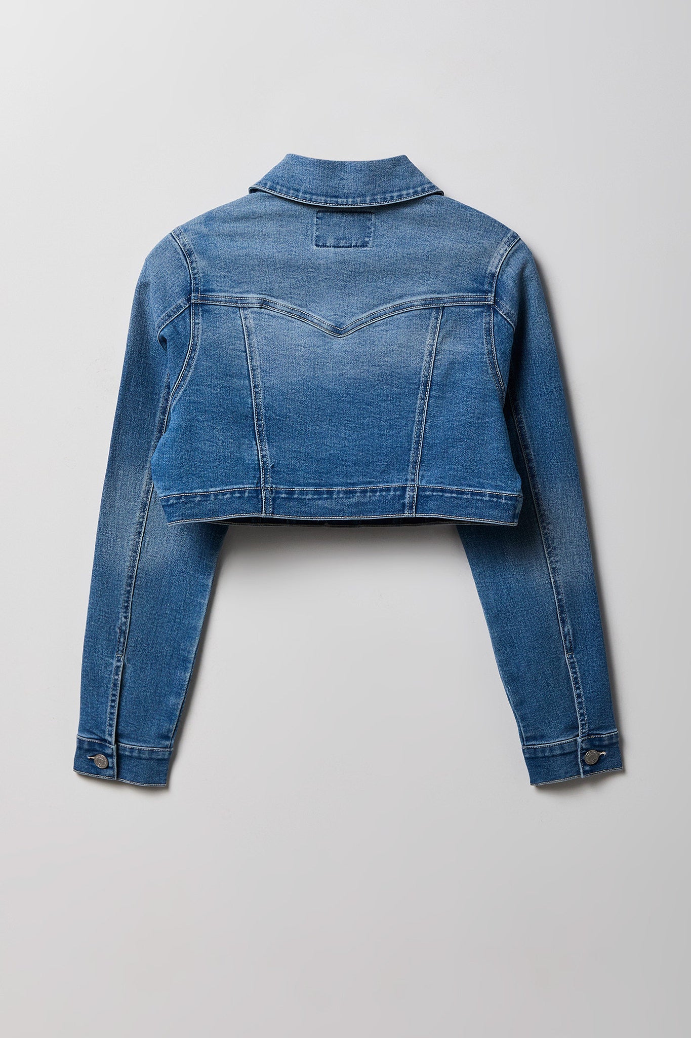 Classic Cropped Denim Jacket