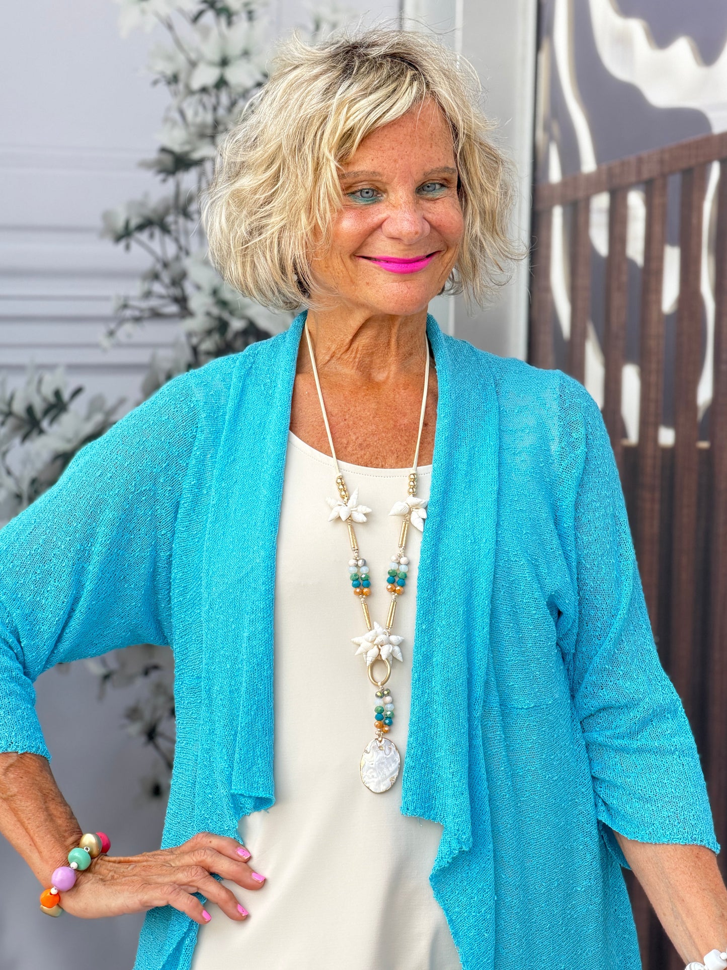 OCEAN STYLE LONG Statement Necklace