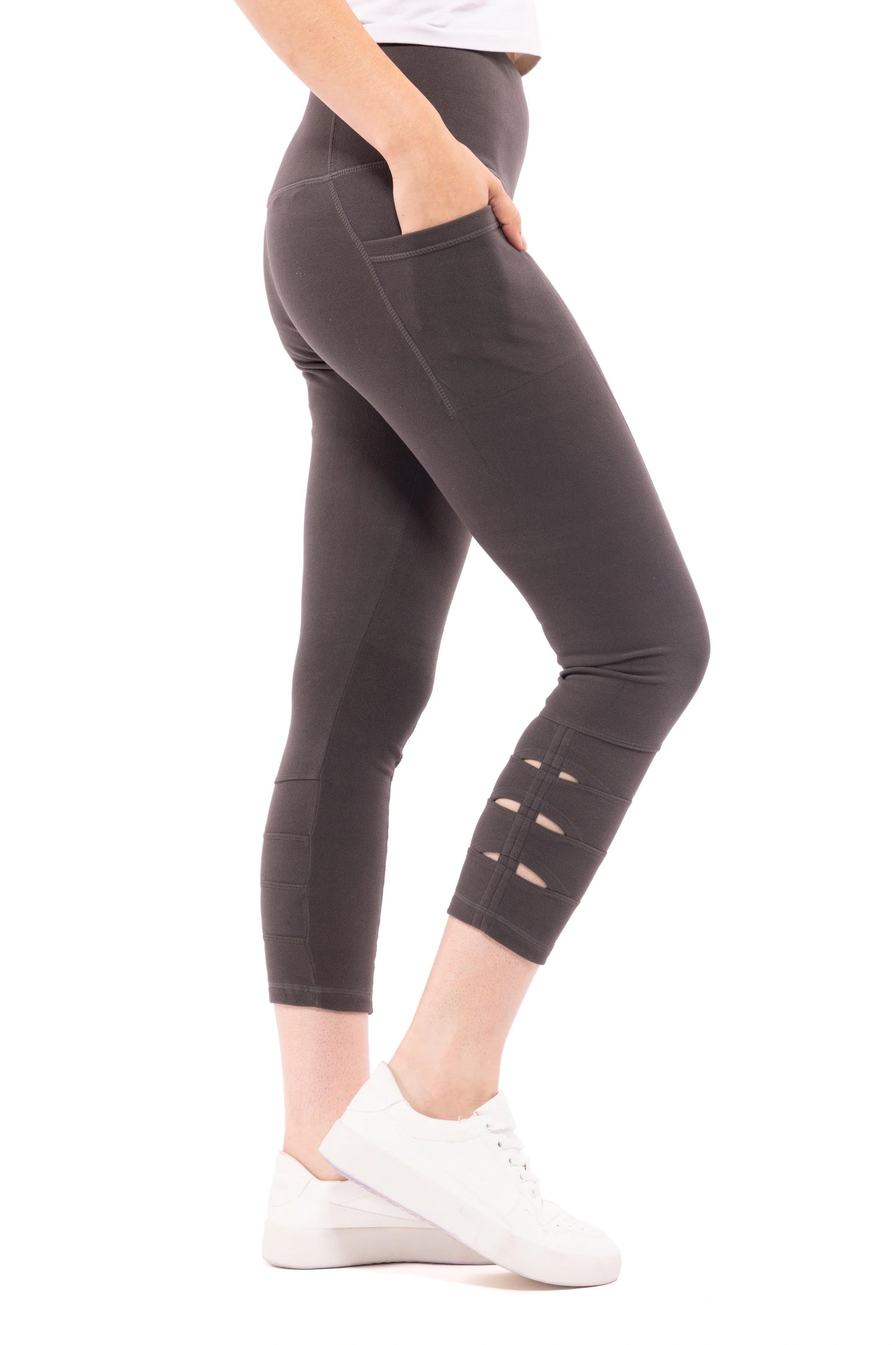 Change Your Thoughts Women's Solid Knit Leggings