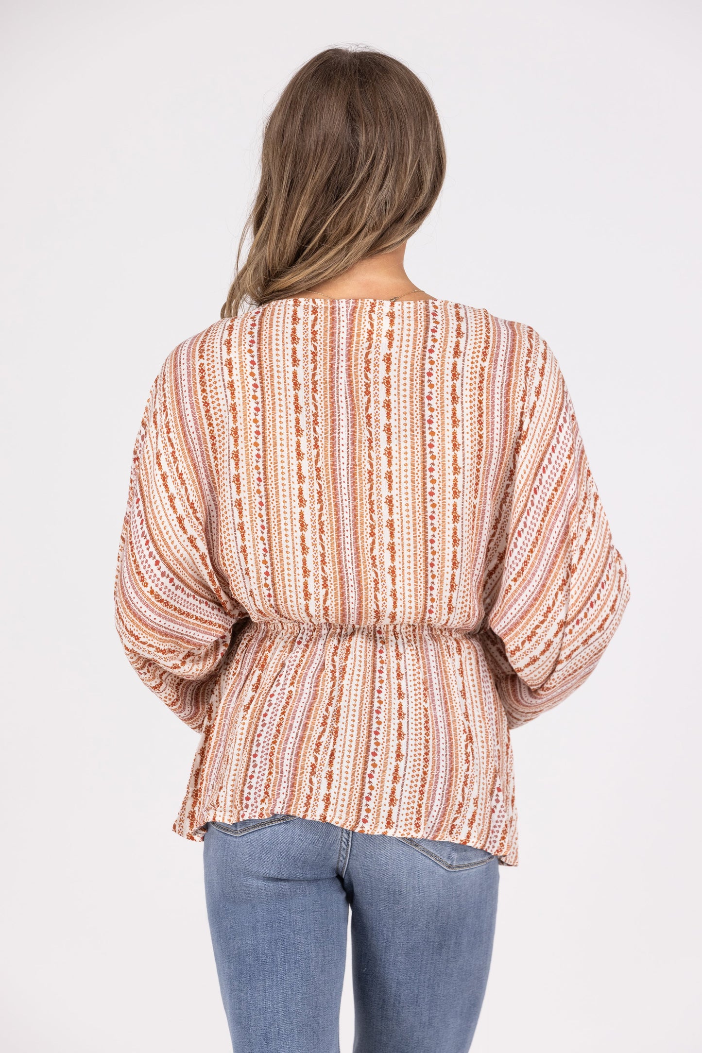 Your Destiny Awaits Women's Embroidered Long Sleeve Top