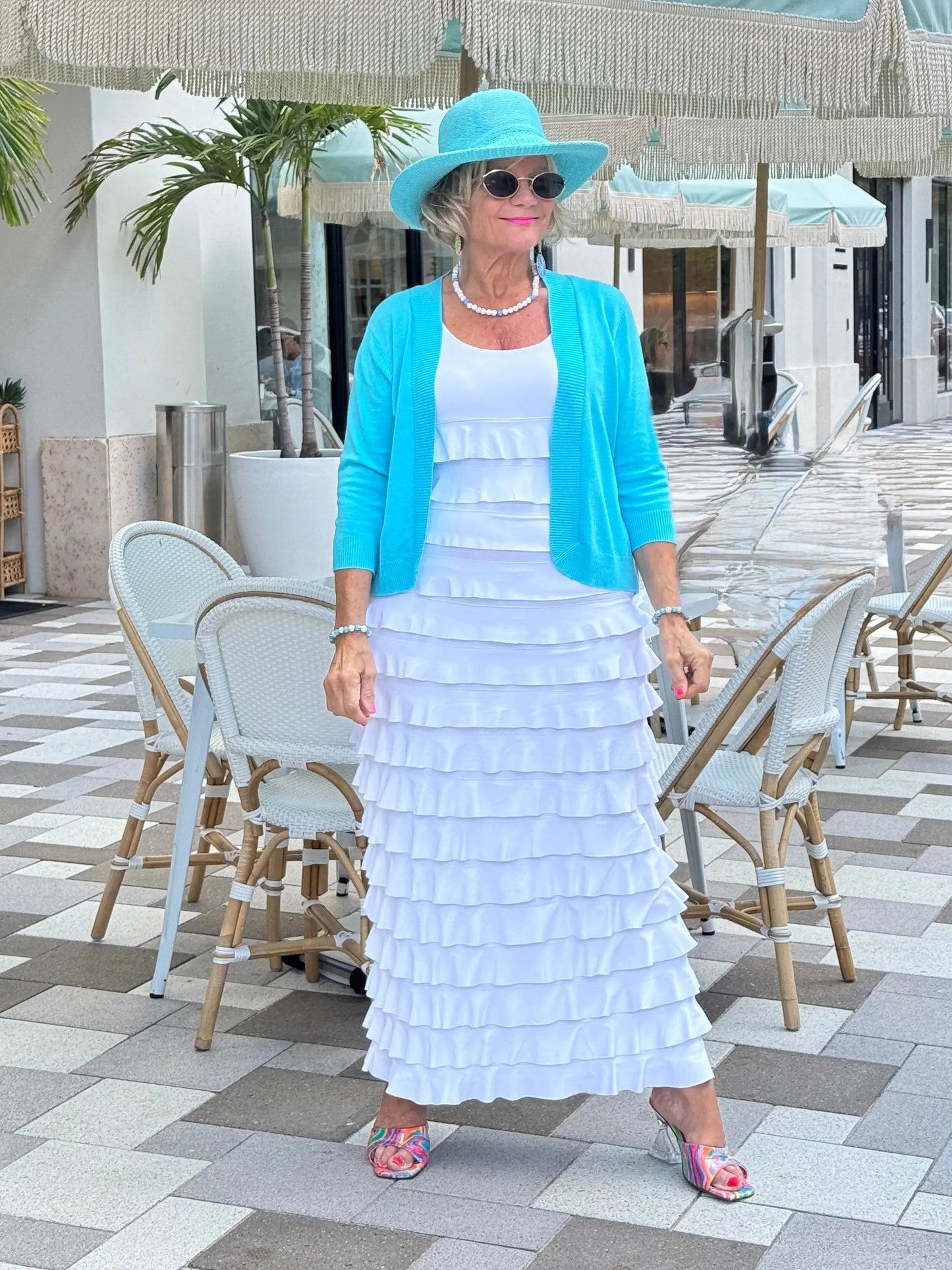 LULU-B WHITE CHA CHA MAXI DRESS