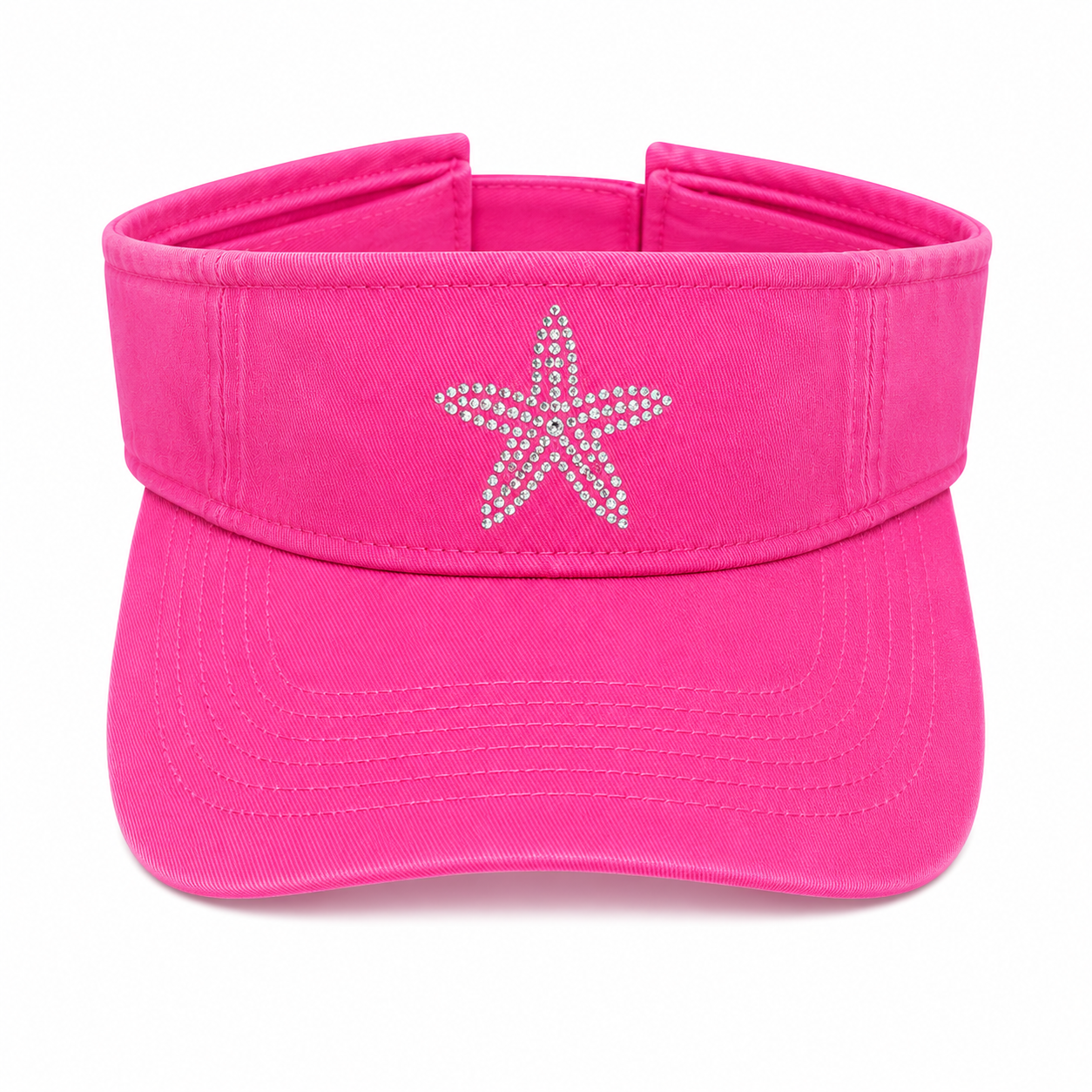 PINK BLING STARFISH VISOR