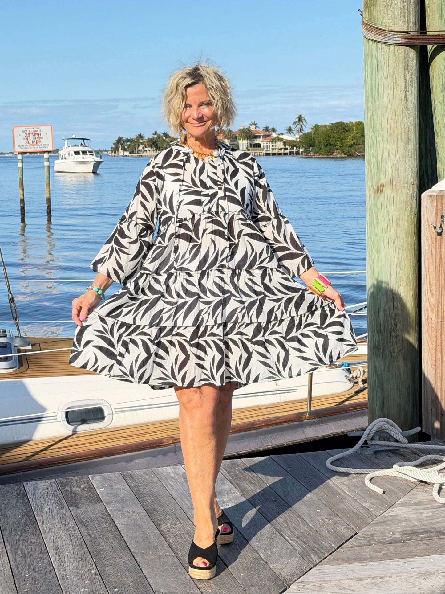 SUMMER DAYS COTTON DRESS