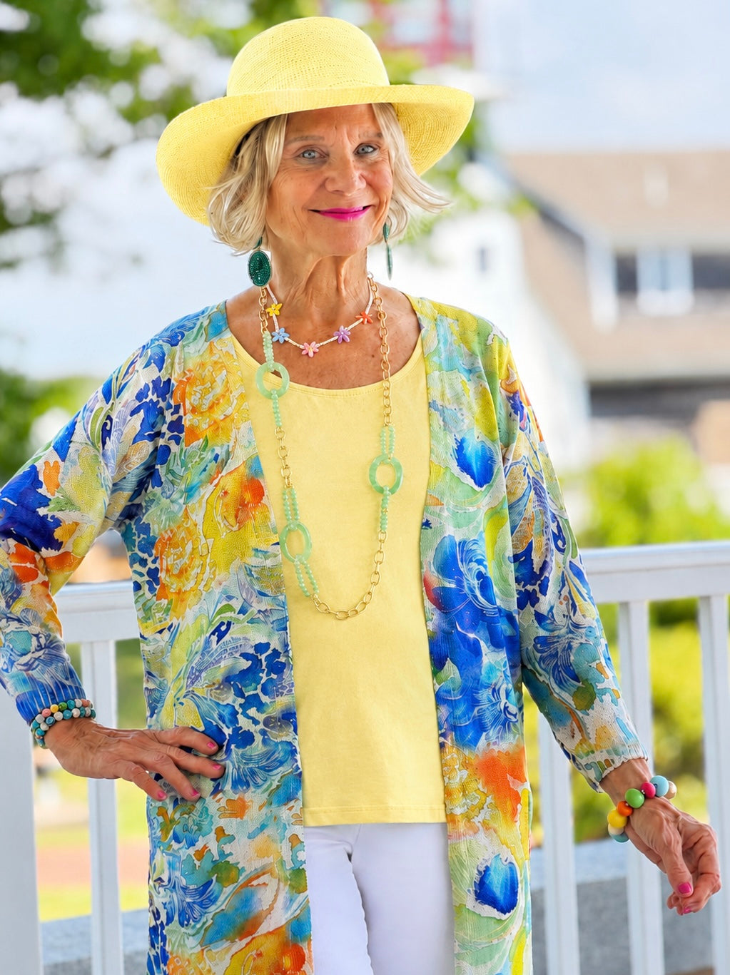 PALE YELLOW HAT