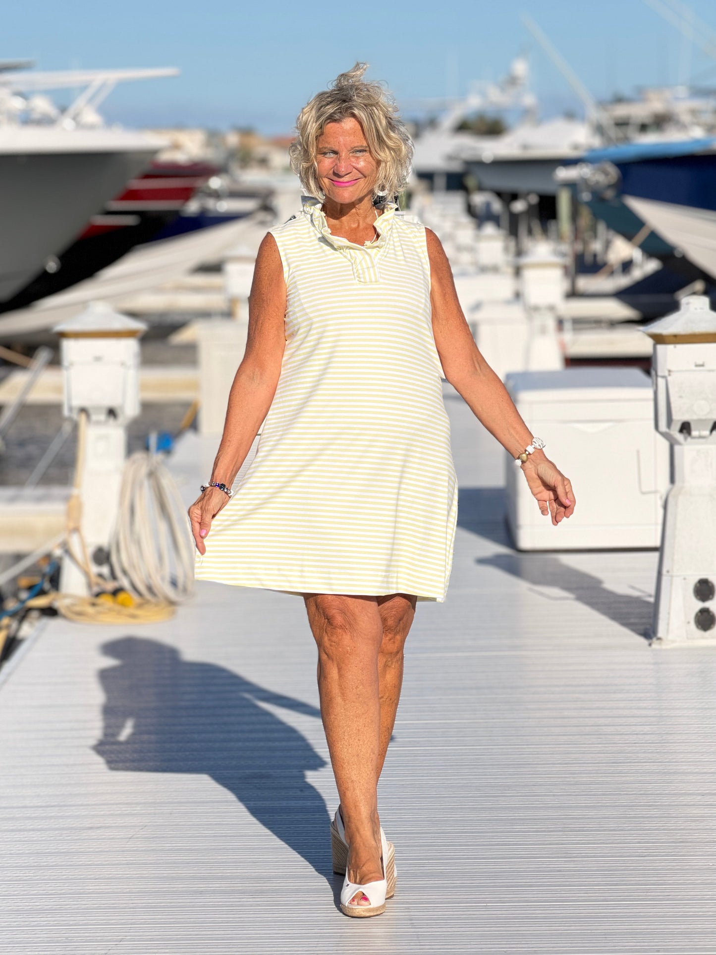 SUNNY DAY RUFFLE DRESS