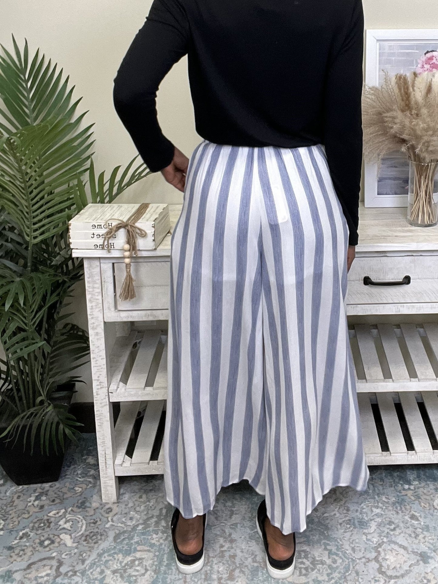 Easy Going Women's Flowy Striped Pants