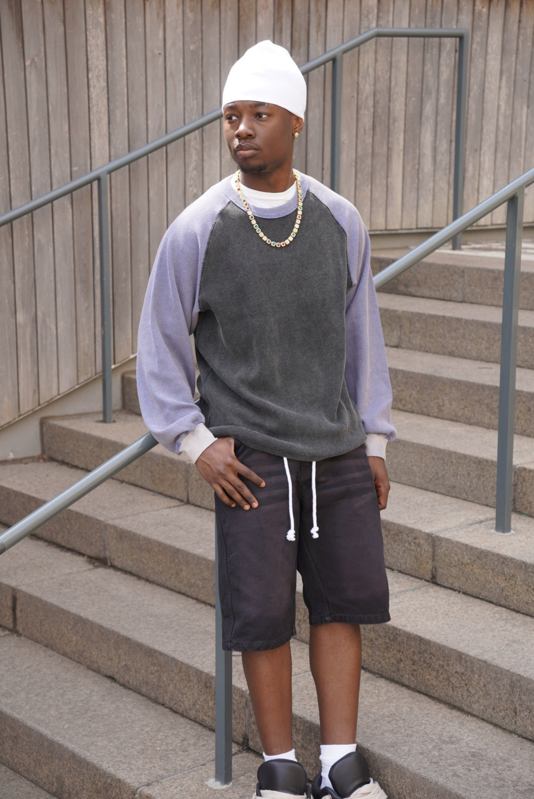 Wash Jean Shorts Black