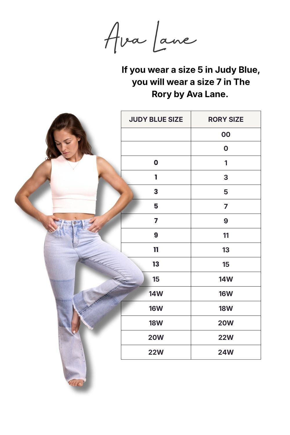 The Rory High-Rise Tummy Control Flare Jeans