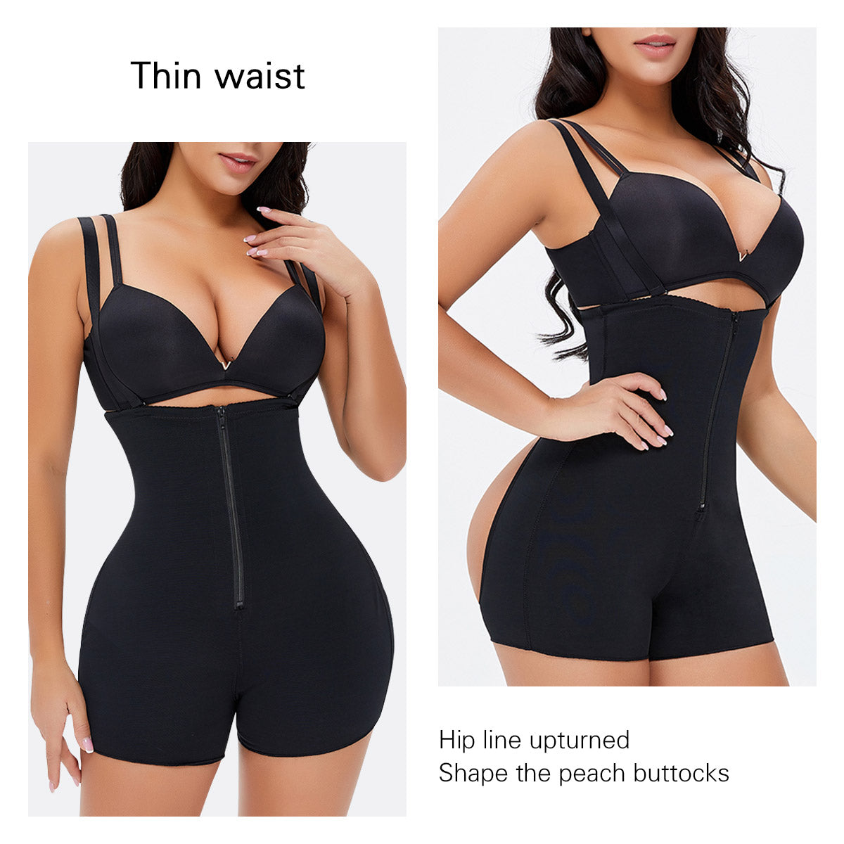 Body Shaper Tummy Control Bodysuit Butt Lifter Trainer Plus Size Sports Fashion Slim