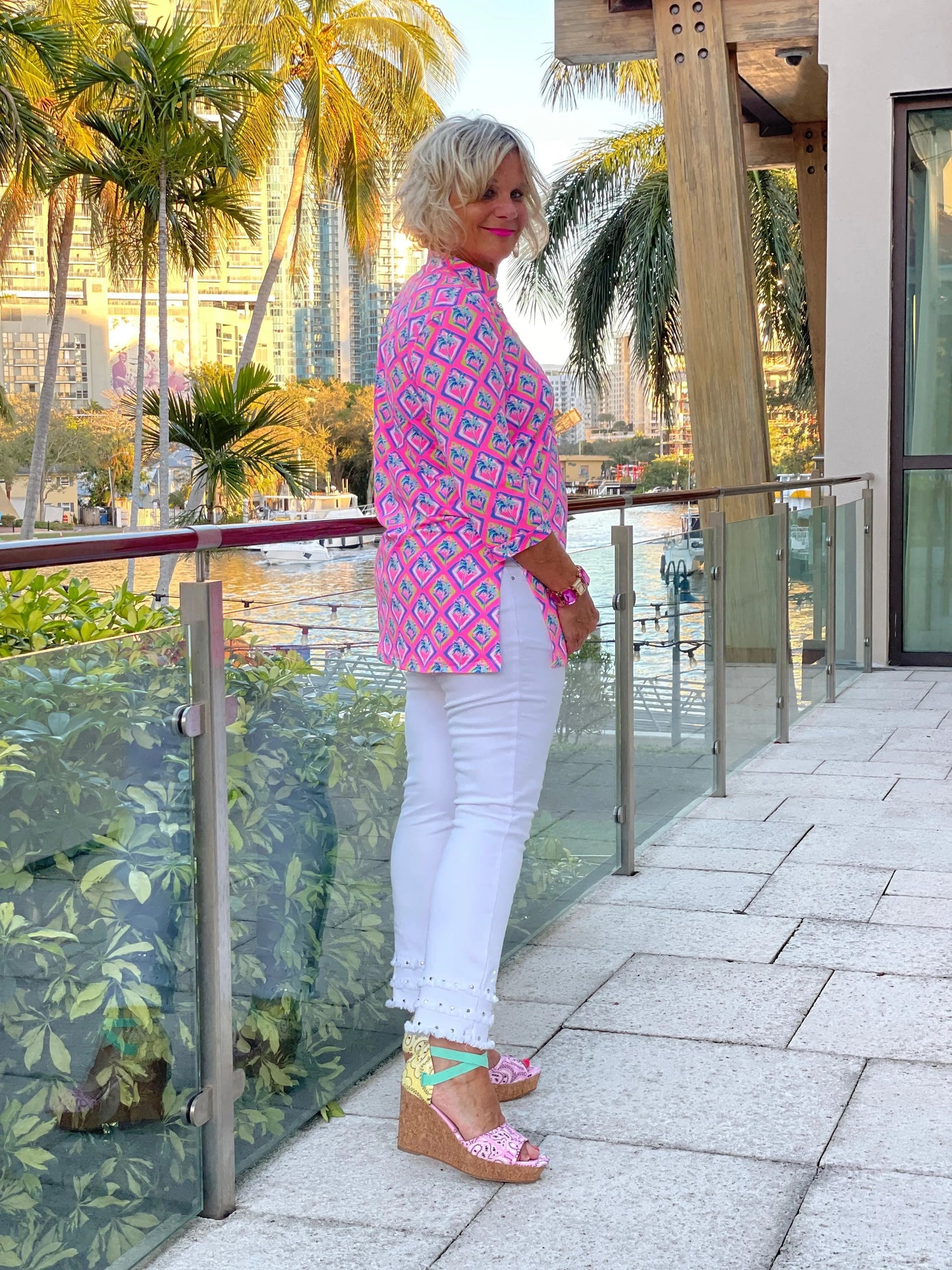 PALM TREE SIESTA TUNIC