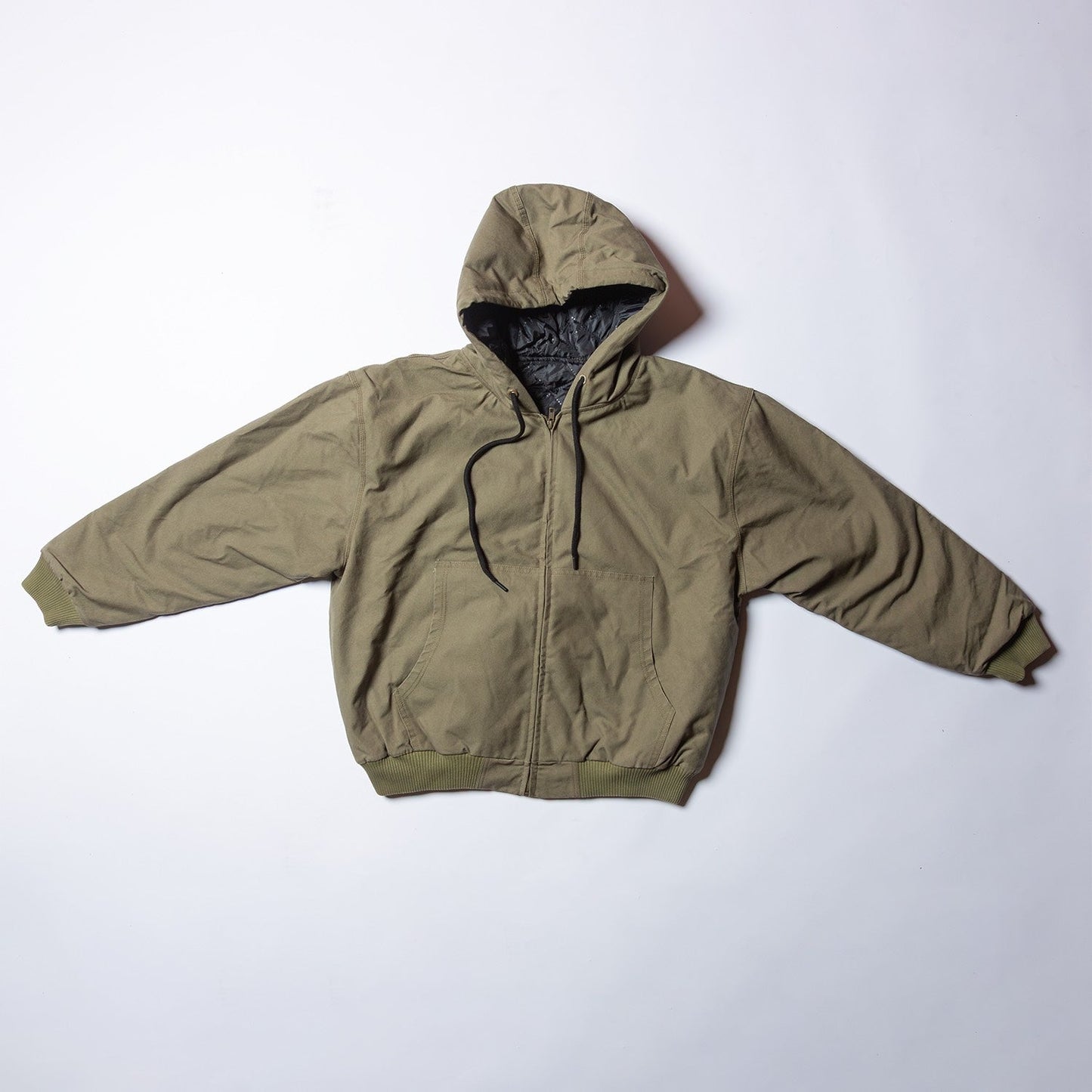 Olive Green Carhartt Style Jacket Size L