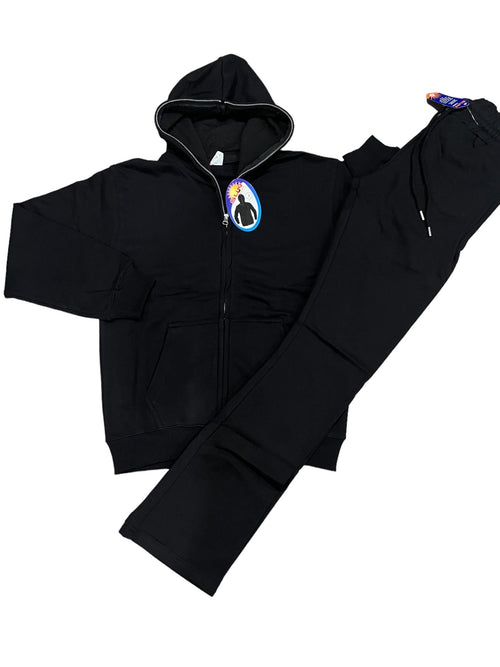 Full Zip and Flare Pants