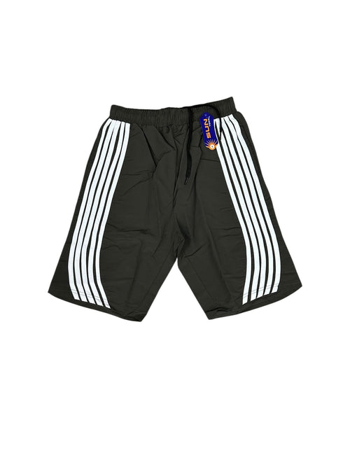 Racer Strip Nylon Shorts