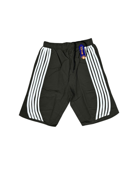 Racer Strip Nylon Shorts