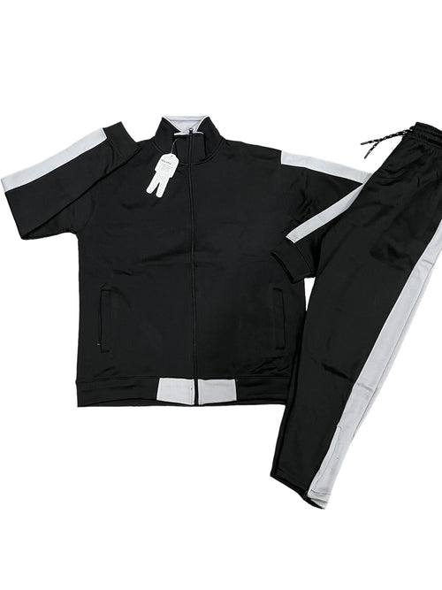 Black/Grey Tracksuit