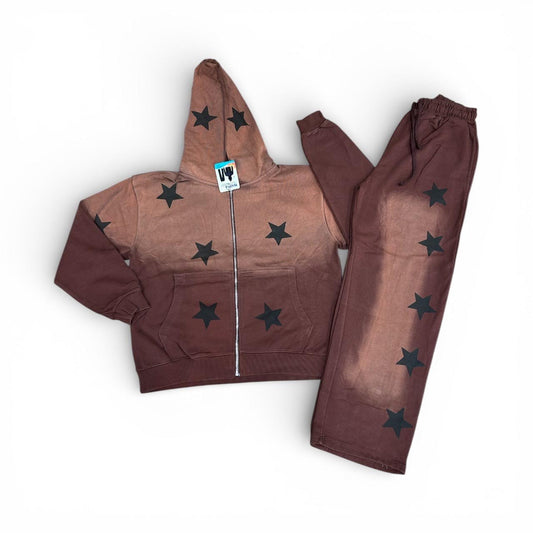 Brown Sundry Star Suit