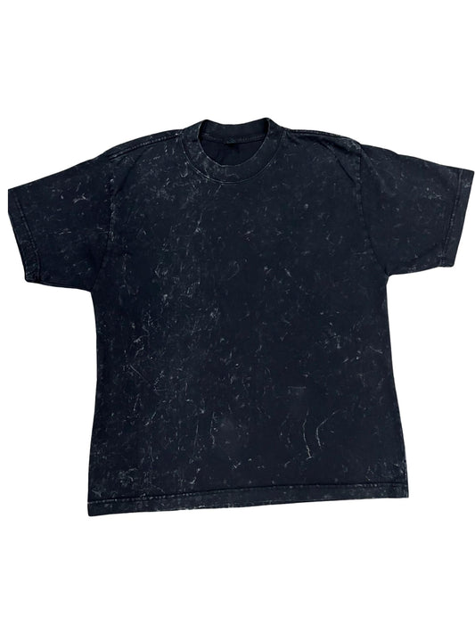 Black Acid Wash Tees