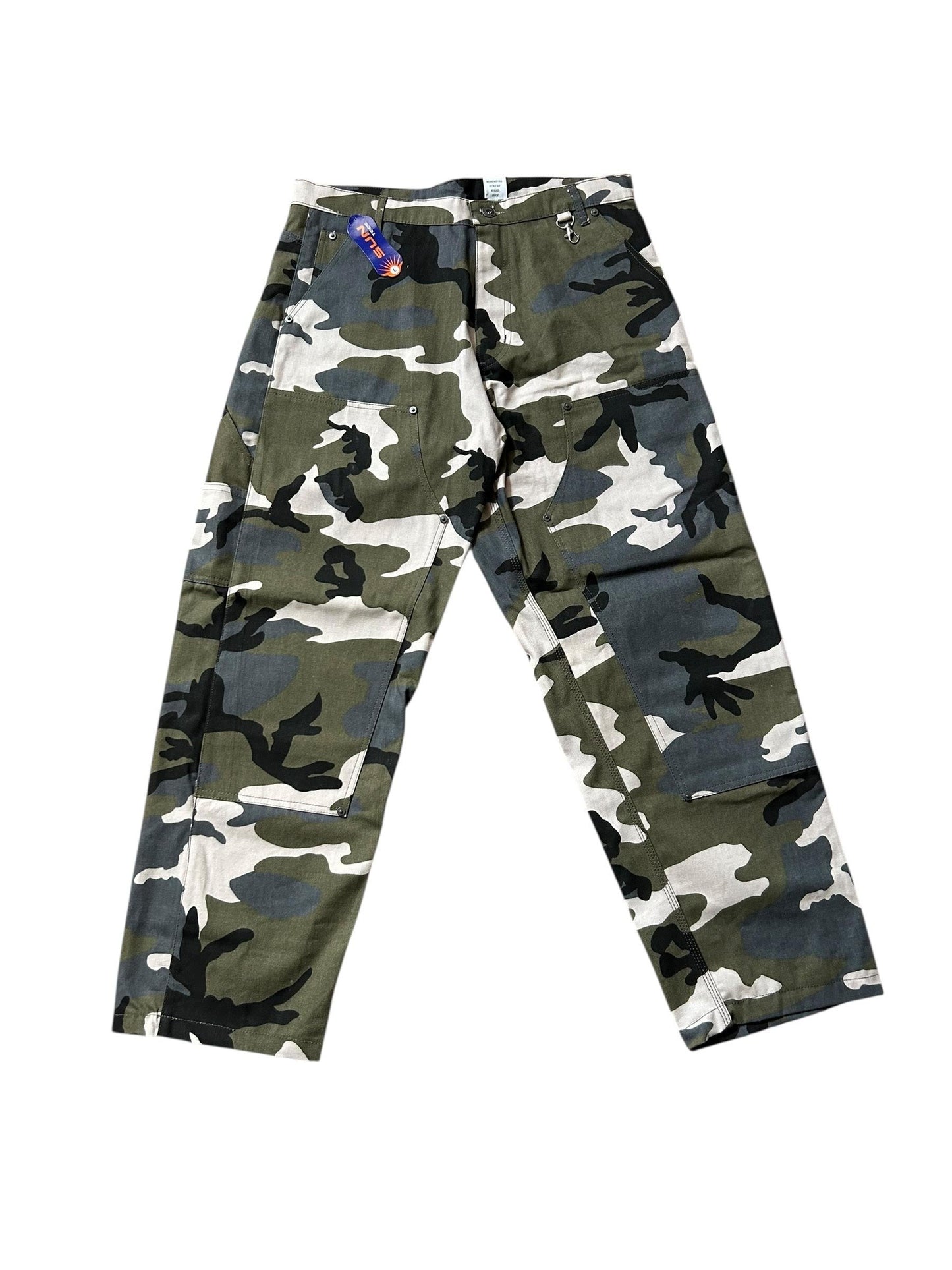 Camo Print Carpenter Jeans
