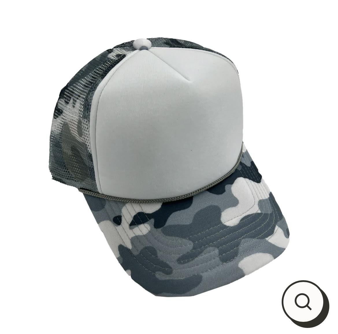 Grey Camo hat