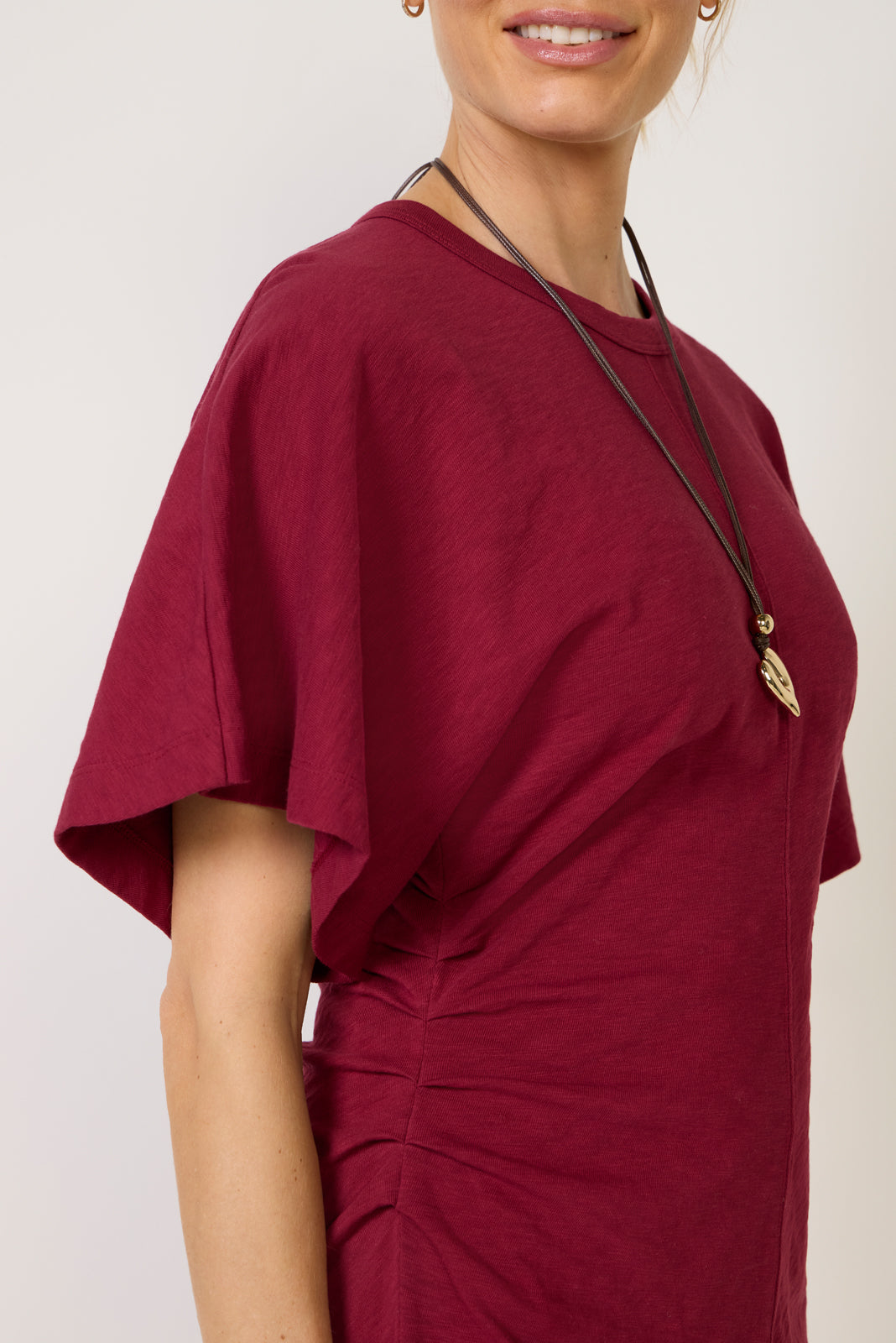 Cam Ruched Mini Dress