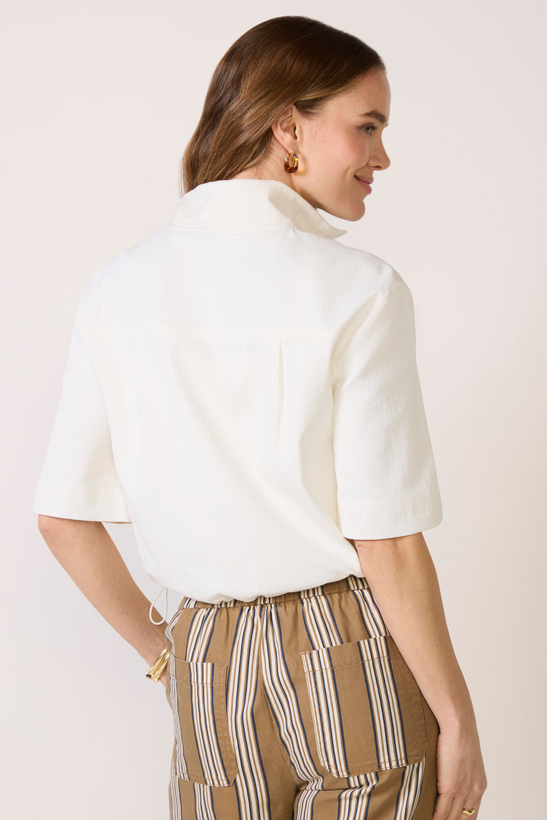 Collins Short Sleeve Bomber