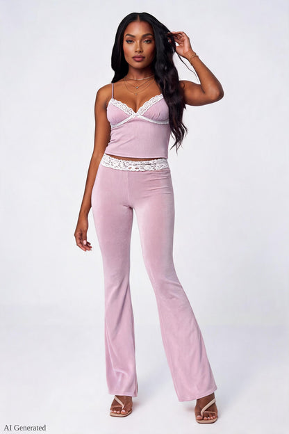 Soft Lace Trim Cami