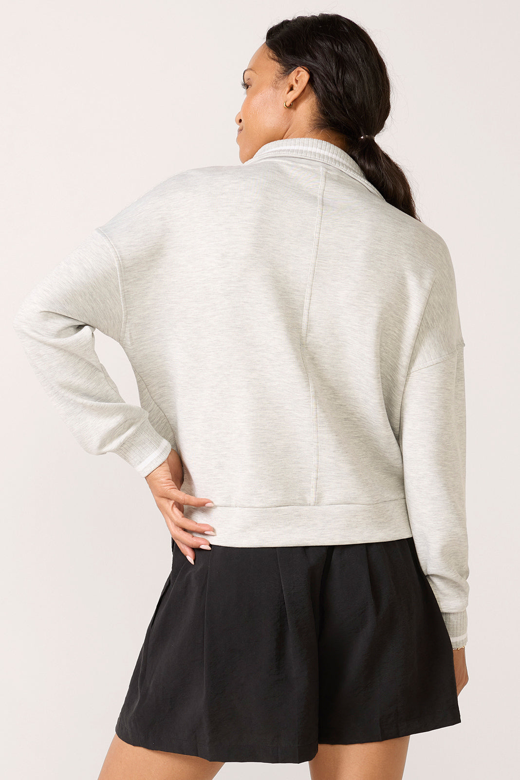 Bertie Half Zip Sweat