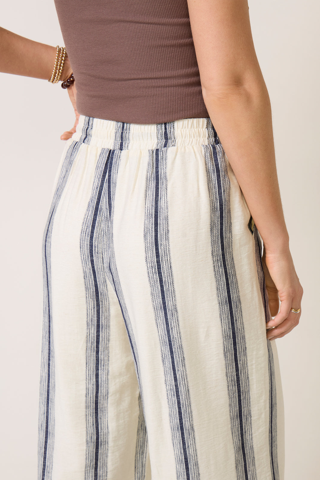 Drew Stripe Wide Leg Pant