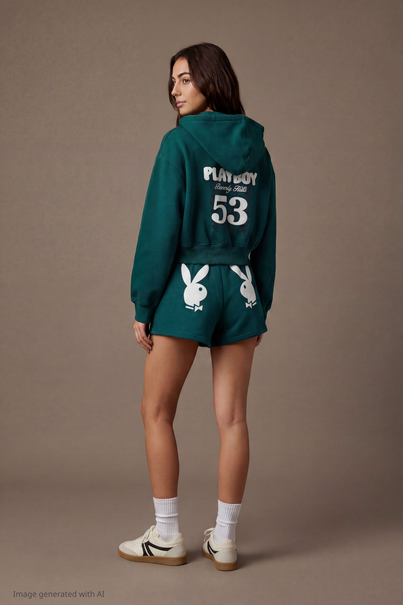 Playboy Fleece Graphic Zip Hoodie