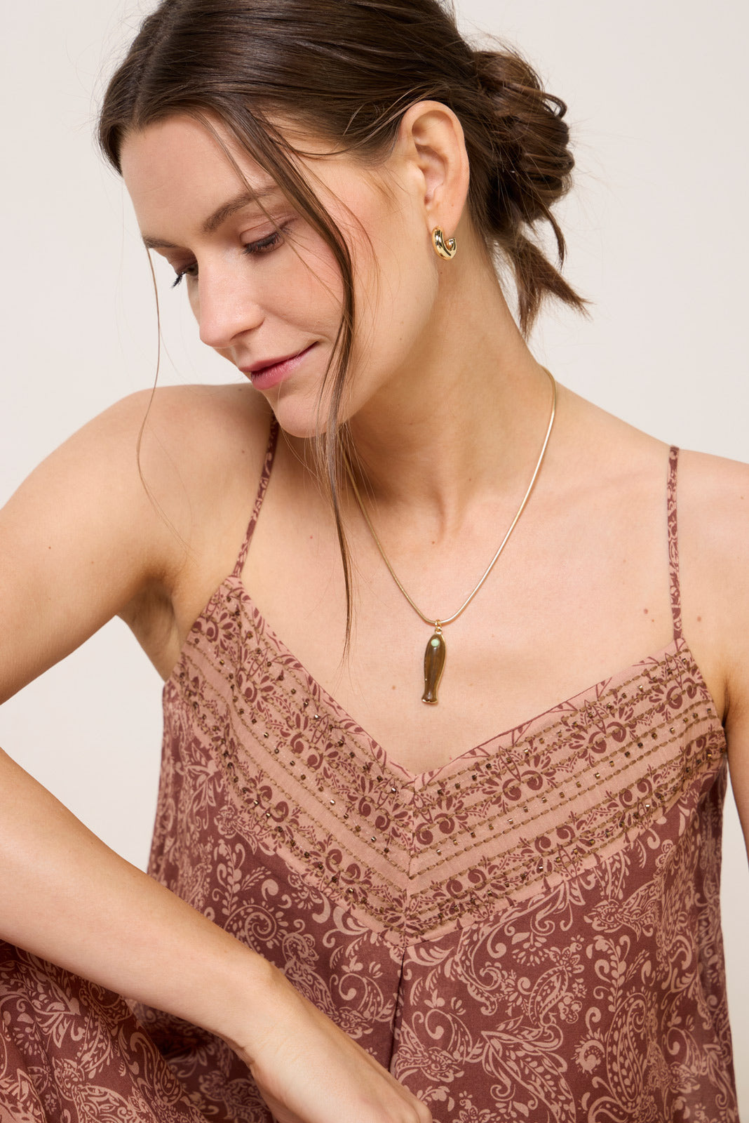 Coastal V Neck Dress