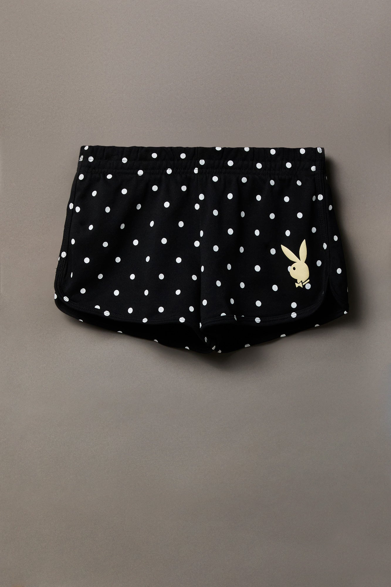 Playboy Graphic Fleece Dolphin Short 2.5"