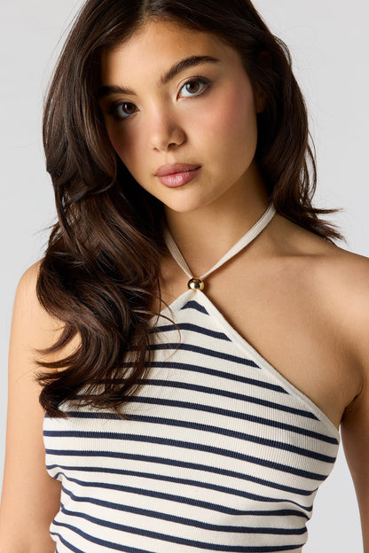 Striped Halter Top