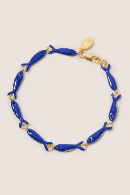 Enamel Sardine Bracelet