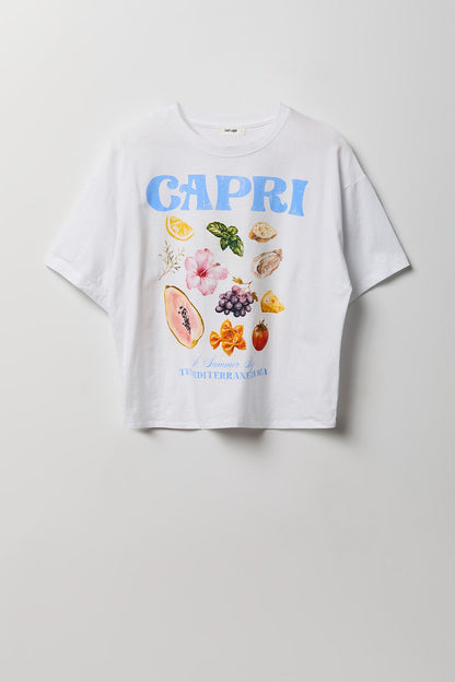 Summer Graphic Boyfriend T-Shirt