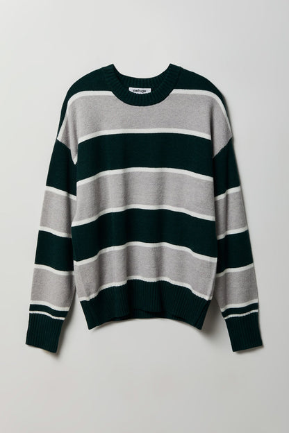 Oversized Striped Sweater