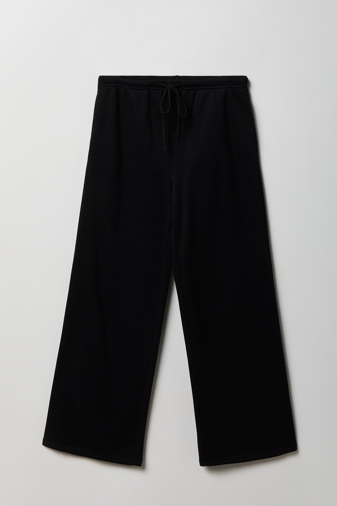 Fleece Low Rise Wide Leg Sweatpant
