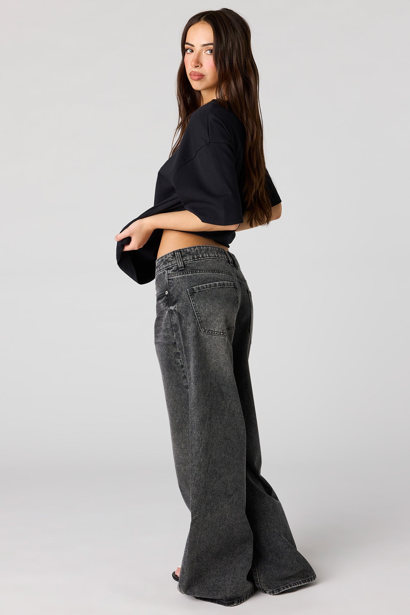 Low Rise Ultra Wide Jean