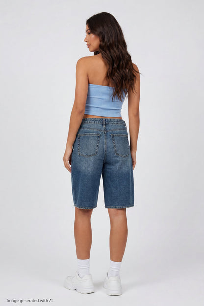 Low Rise Baggy Vintage Medium Jort 13"