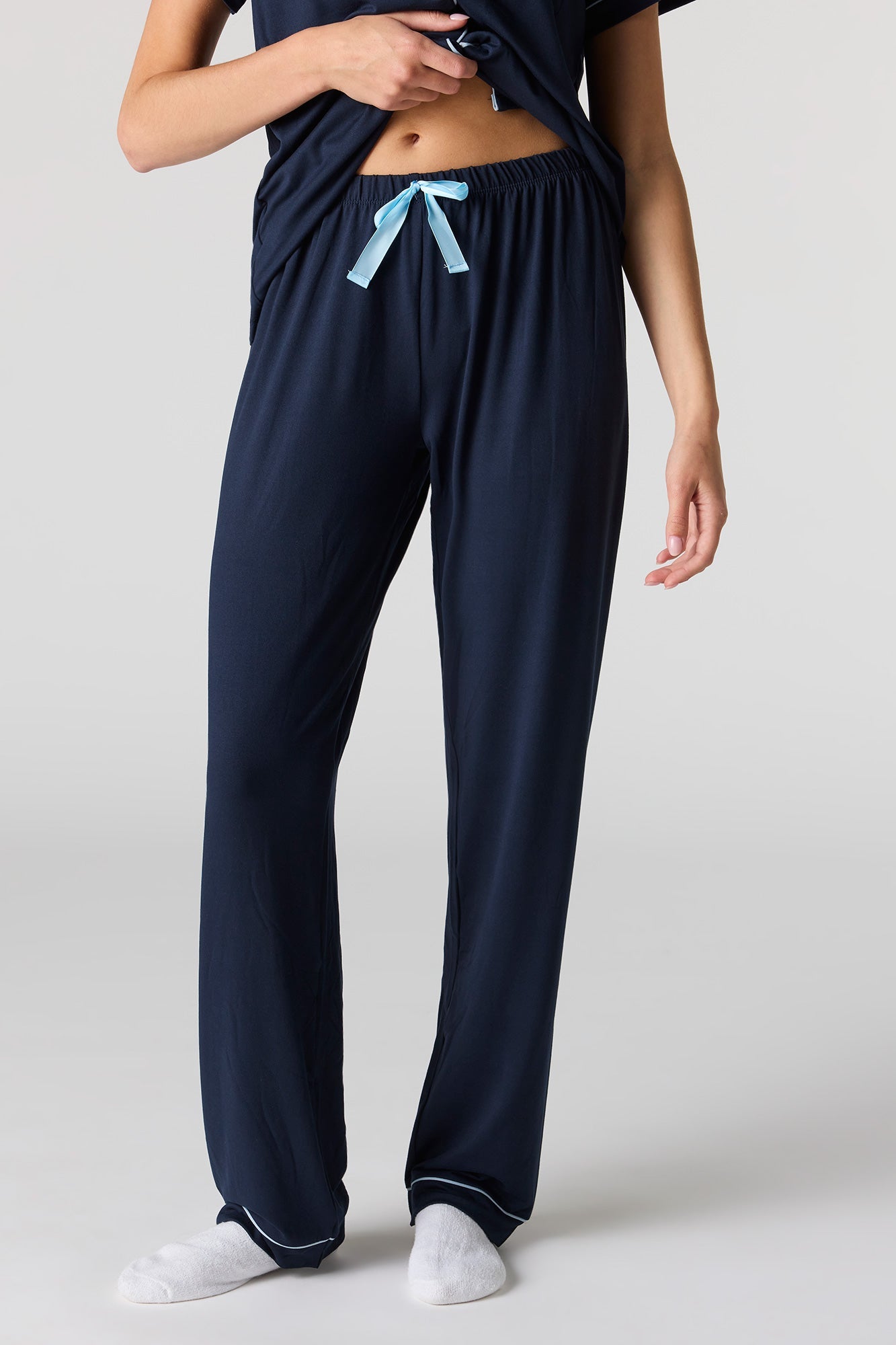 Button-Up Top & Pant Pajama Set