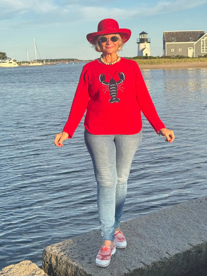 RED LOBSTER SWEATER