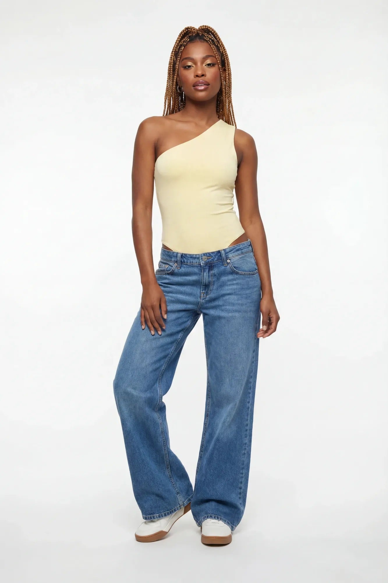 Soft Contour One Shoulder Bodysuit