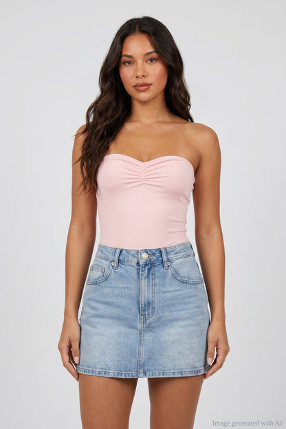 Contour Cinched Tube Bodysuit