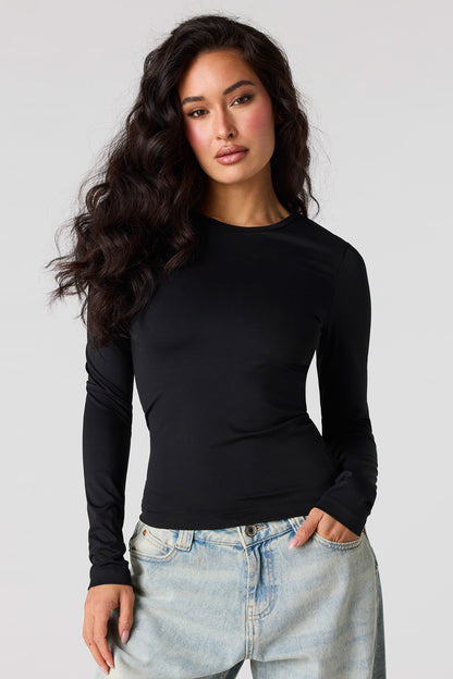 Luxe Heavy Contour Long Sleeve Top