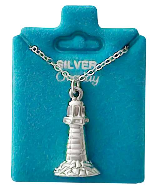 Made In USA Lighthouse Necklace Gold or Silver