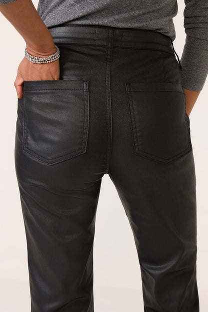 Coated Kelsey w Zip Pant