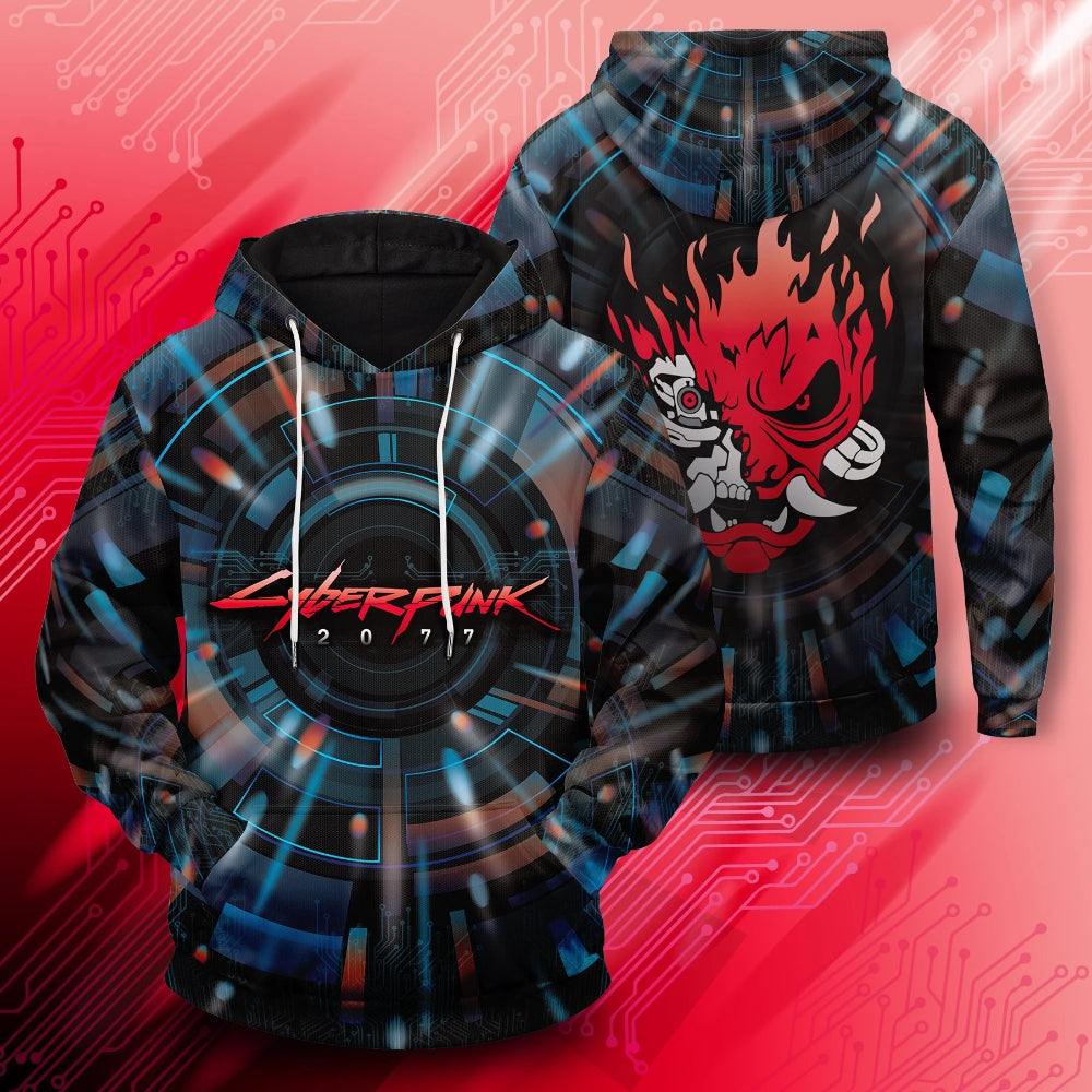 Cyberpunk 2077 Hoodie Anime 3D Sweater Cosplay Sweater