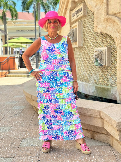 SALINA REEF CHA CHA MAXI DRESS