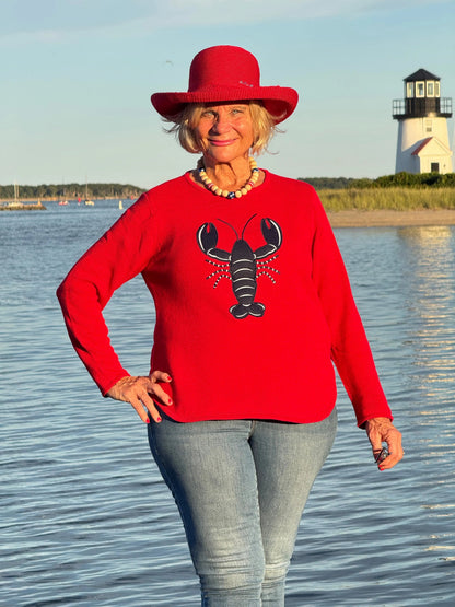 RED LOBSTER SWEATER
