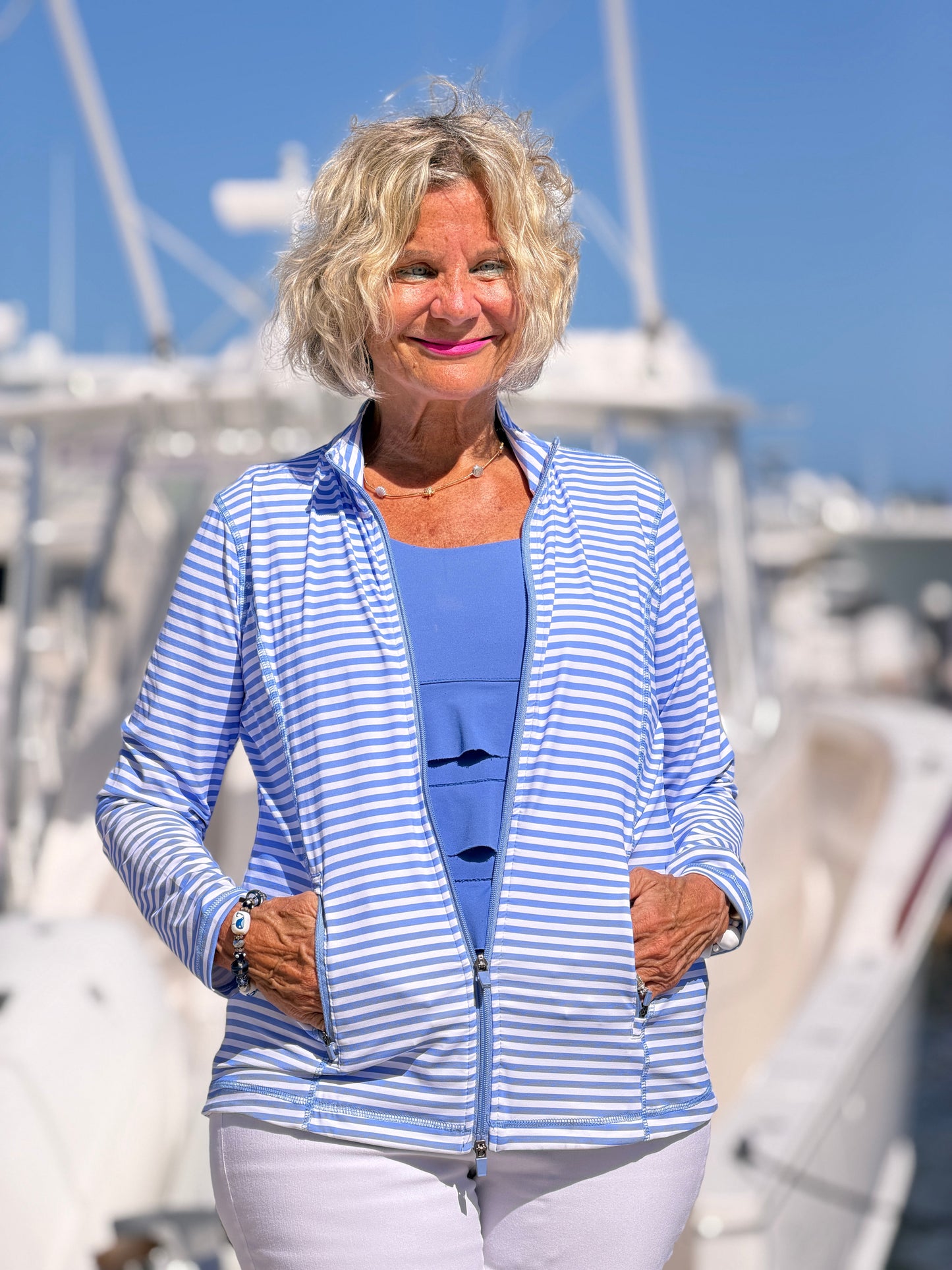MARINA PERRI FULL ZIPPER JACKET